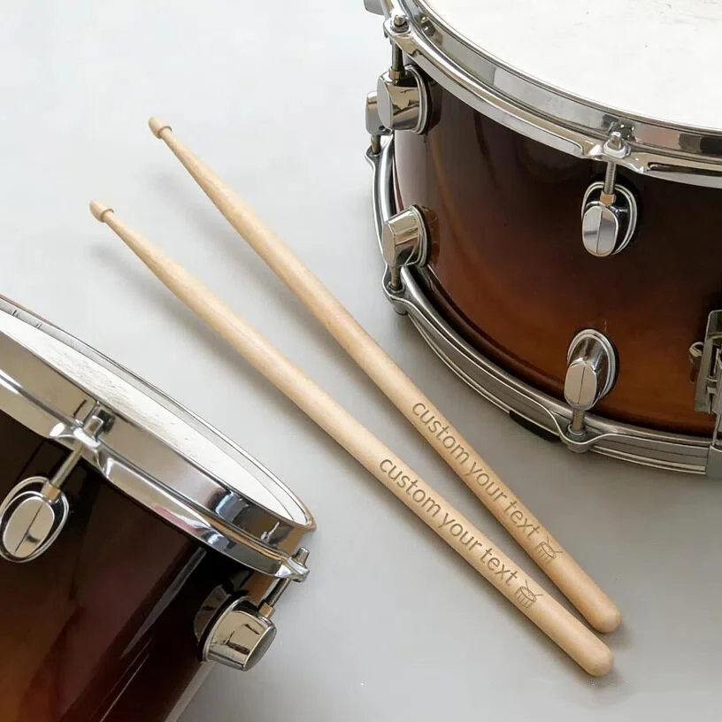 custom wooden drumsticks professional - custom color and size accepted