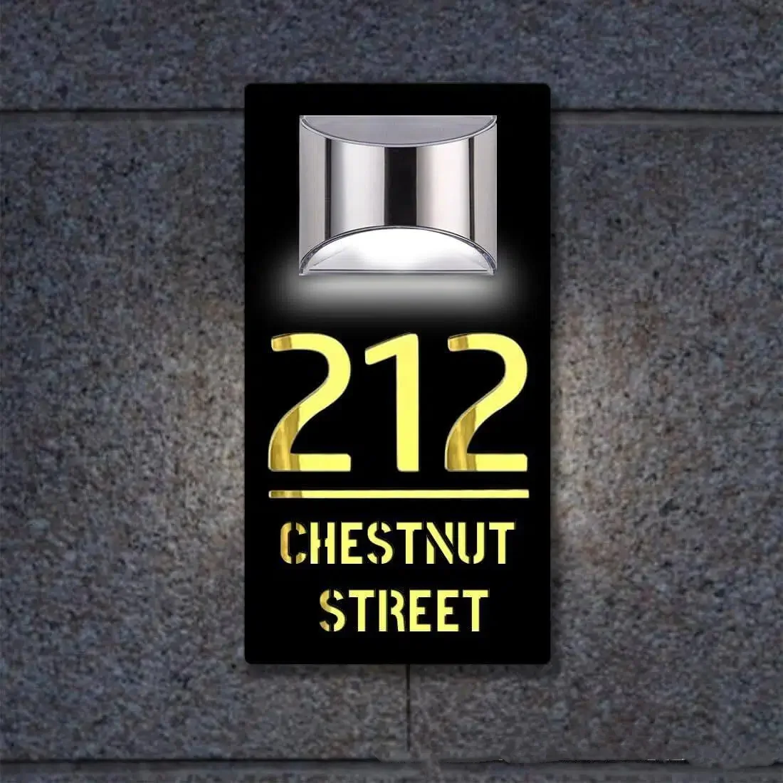 custom address house number door sign - B2B wholesale inquiry welcome