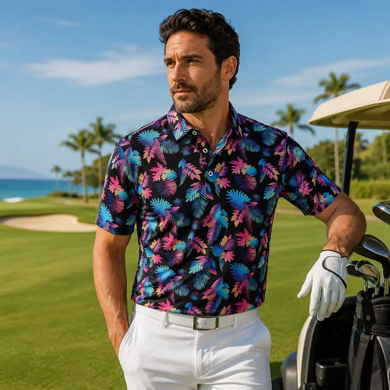 custom golf polo shirt wholesale OEM apparel manufacturer China