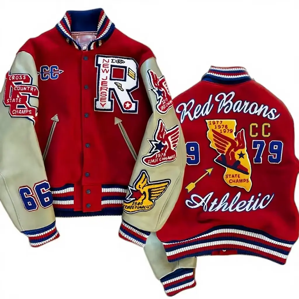 custom varsity jacket wholesale OEM apparel manufacturer China
